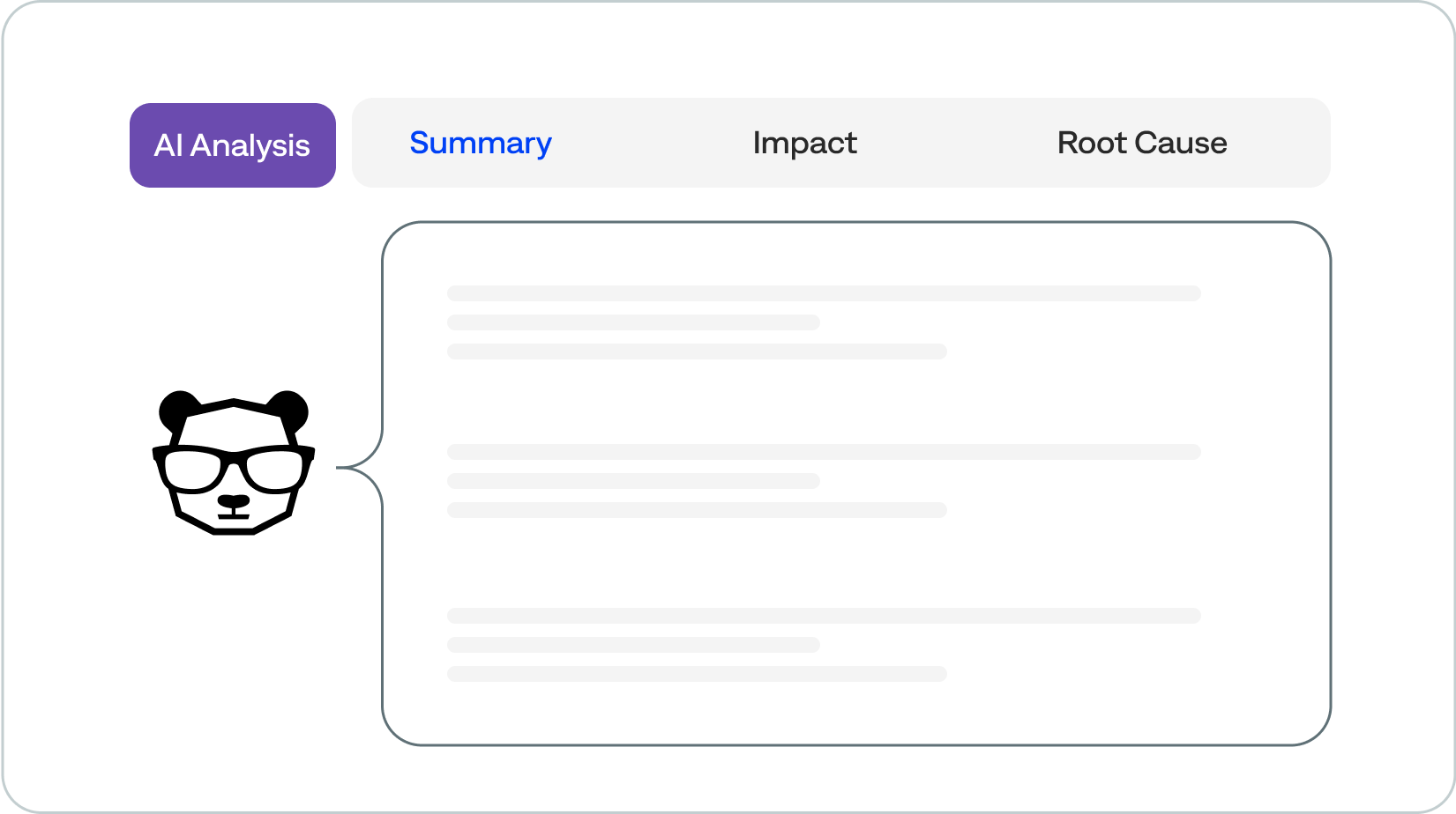 BigPanda Root Cause Analysis instantly provides crucial details for incident identification, triage, and remediation.