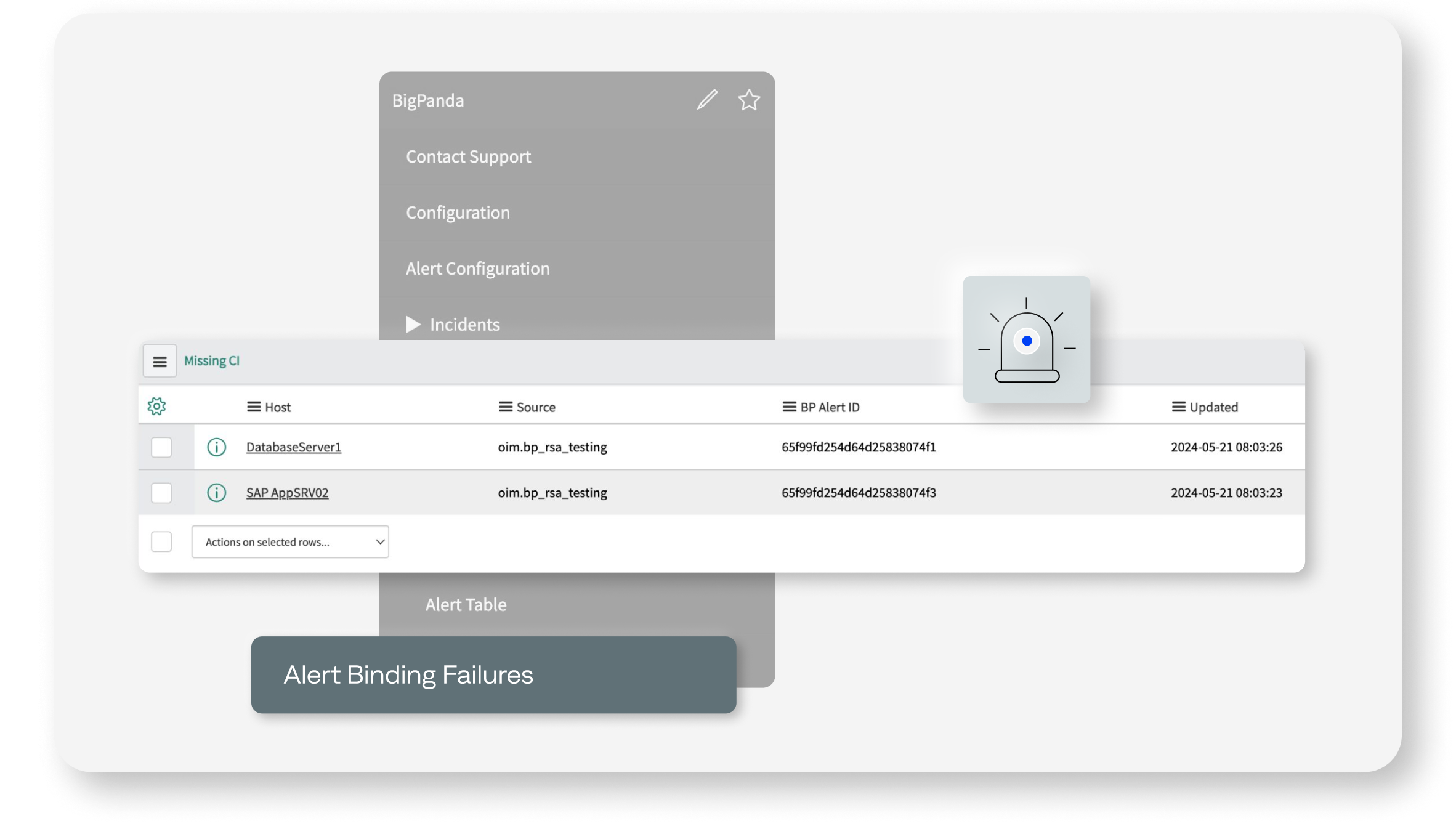 Create smart tickets, identify root cause changes, and understand incident impact natively within ServiceNow.