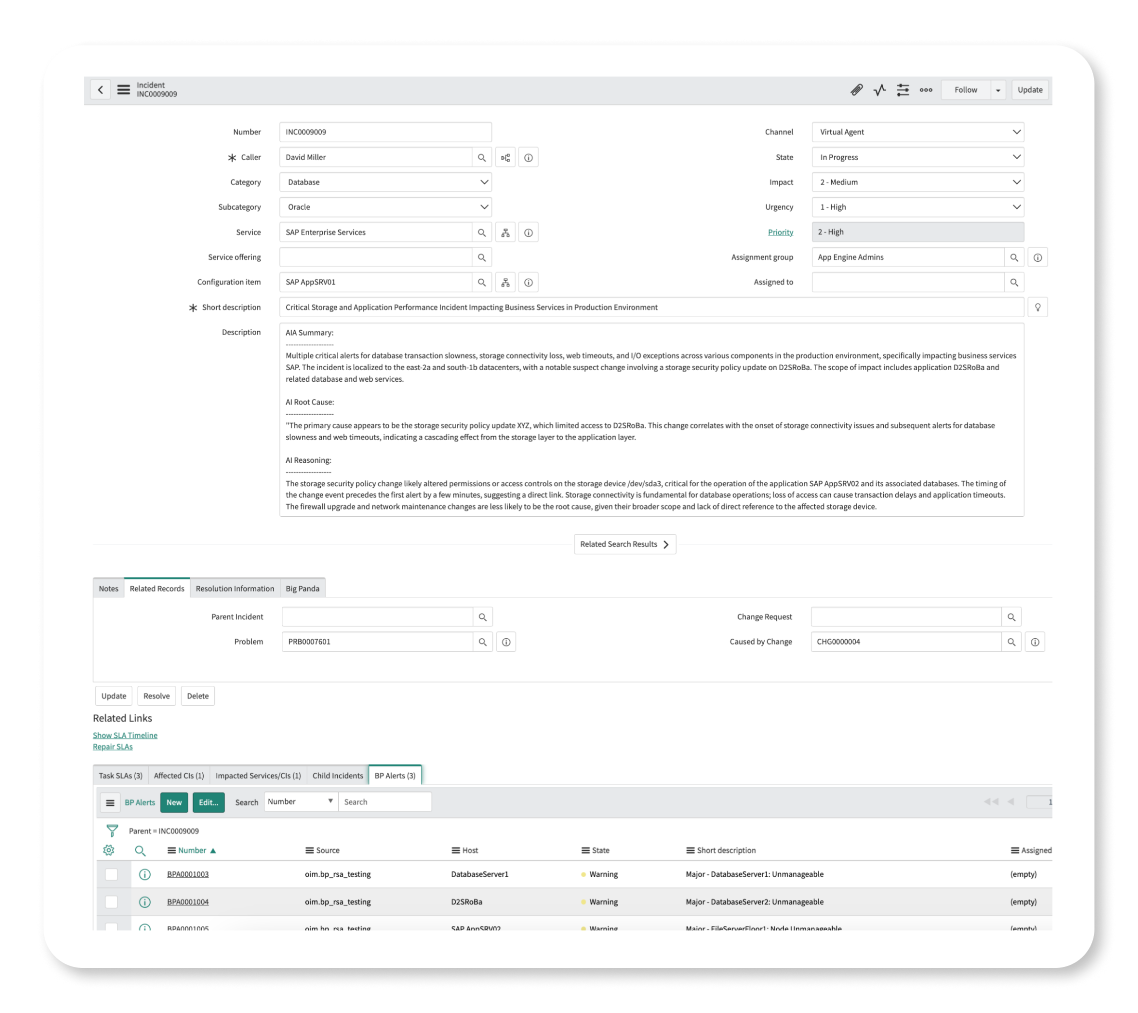 BigPanda increases the speed and productivity of both IT operations and ITSM teams, helping deliver exceptional customer experiences and service reliability.