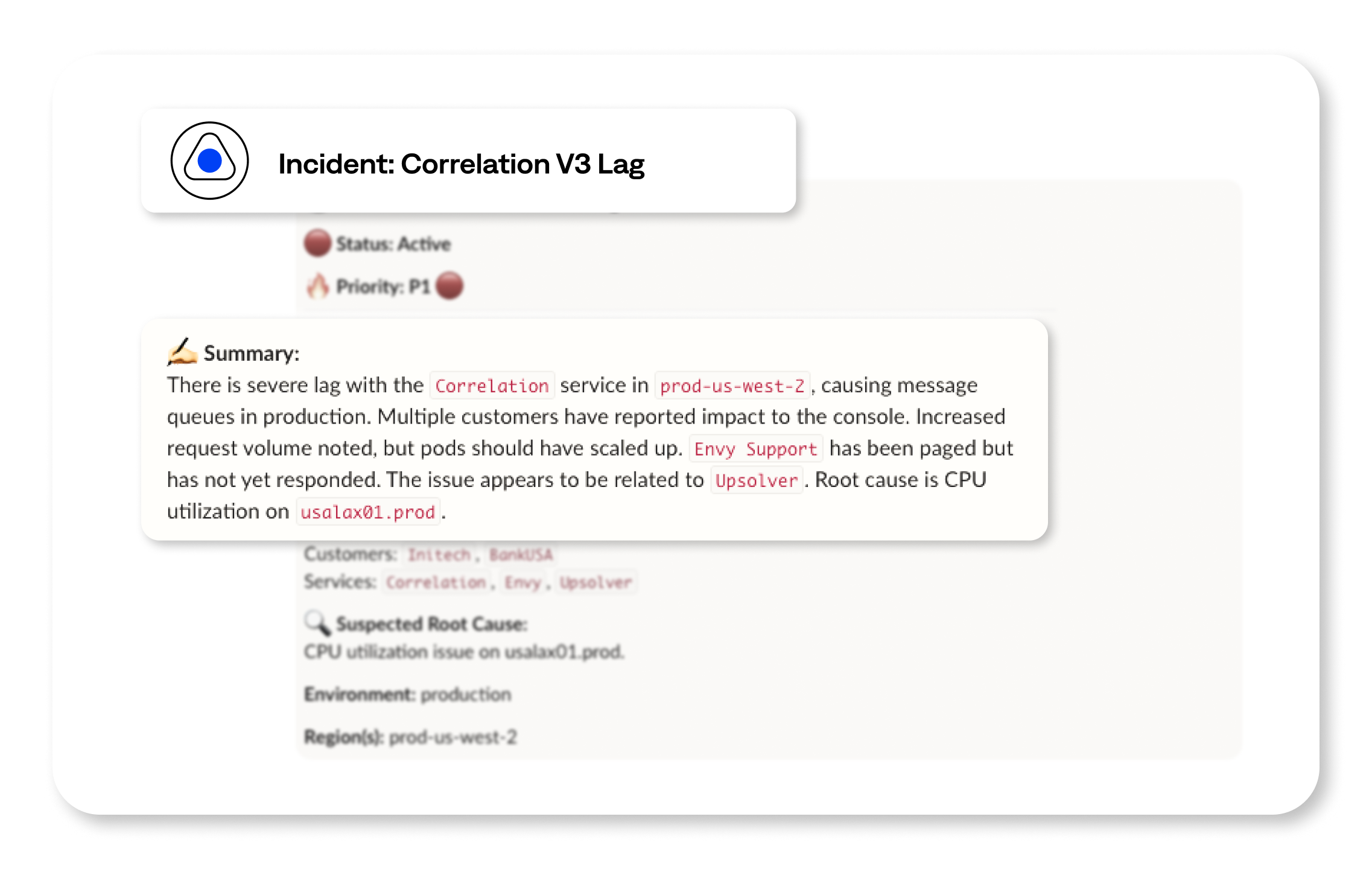 BigPanda allows you to reduce ticket volume, identify root cause changes, and understand incident impact natively within ServiceNow.